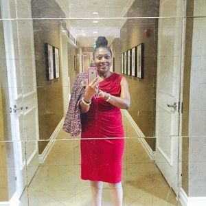 R & L Richards Red Dress